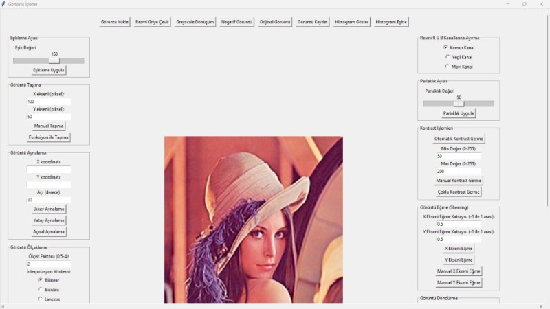 Görüntü İşleme Projesi